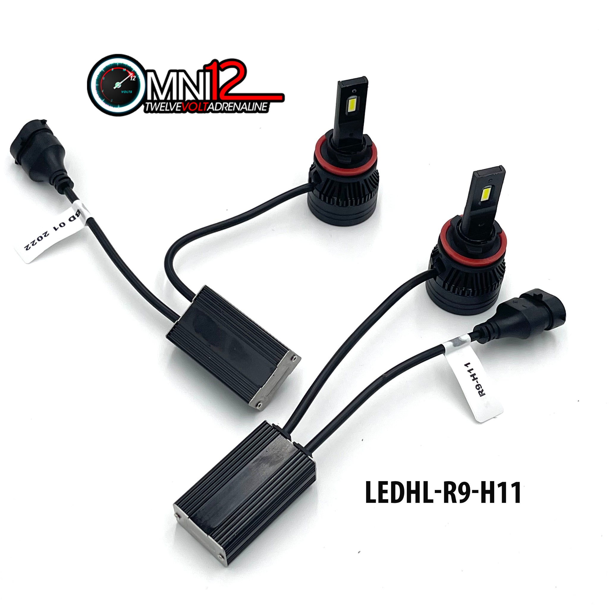 Omni12 R10 LED headlight kit-With Built-in Canbus Driver 7500lm/pc – OMNI12