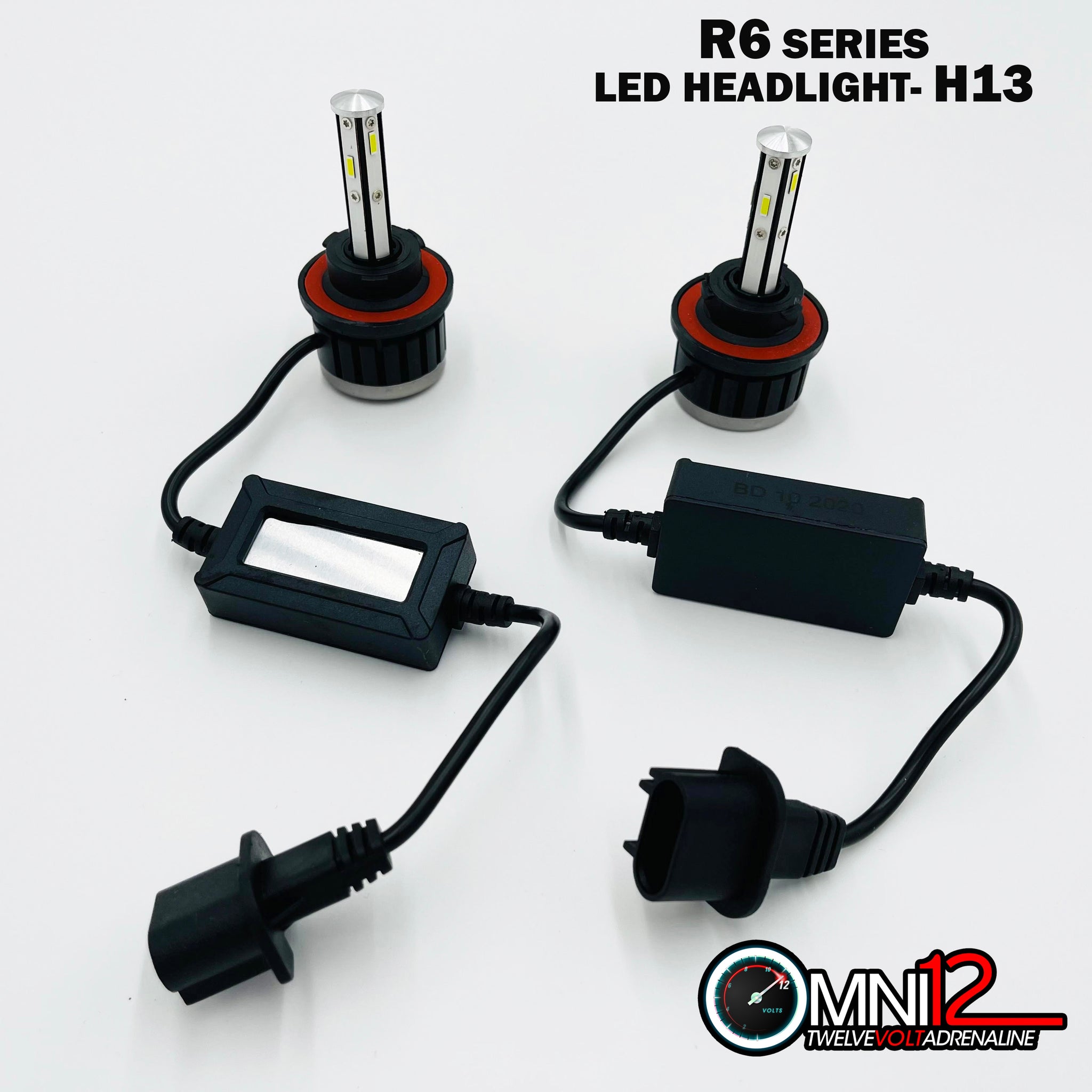H11 REVO R6 – 5 Sided 9600 Lumen – Canbus Error FREE – LED Conversion Kit