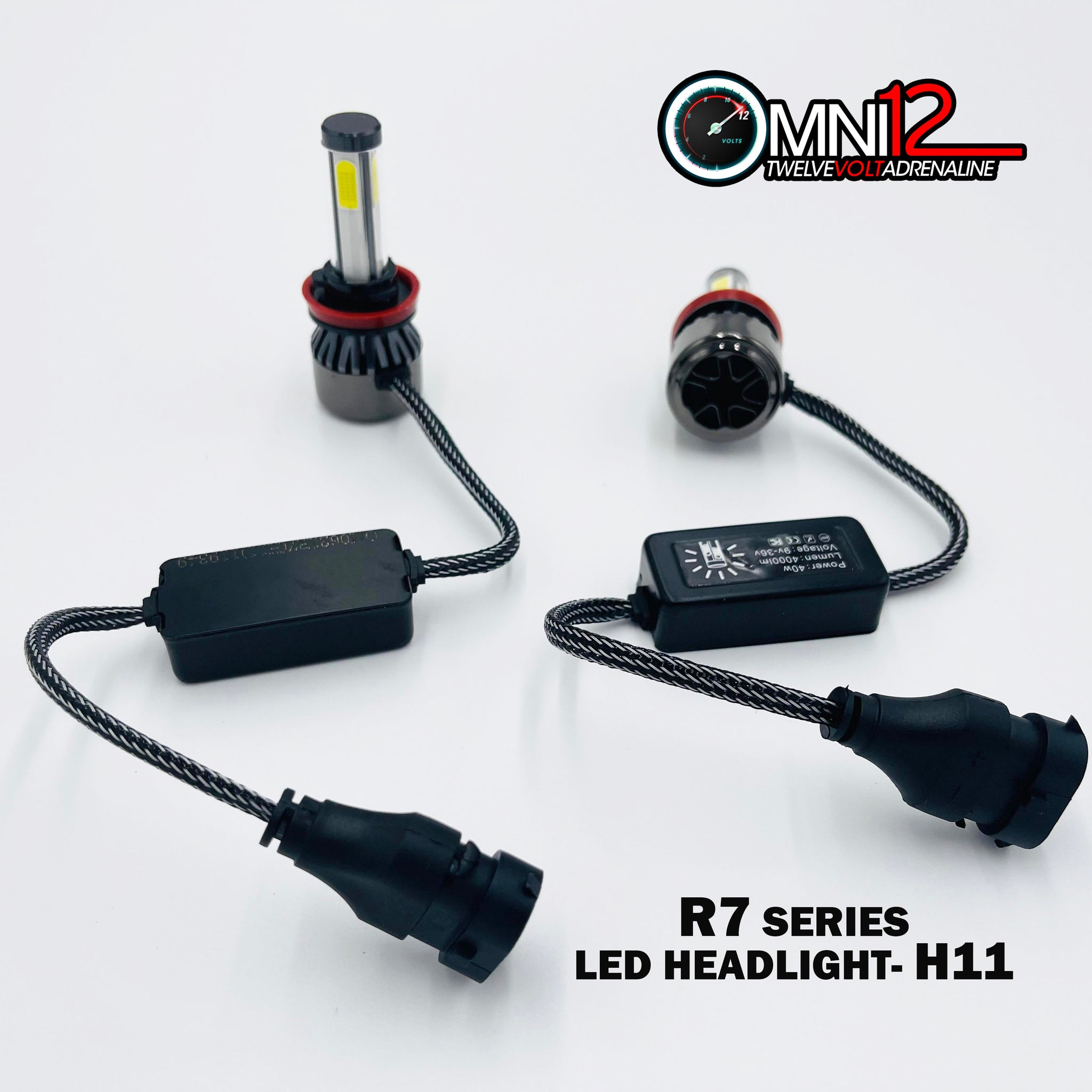 4S LED Headlight 4-Sided Conversion Kit - COB LED Chips